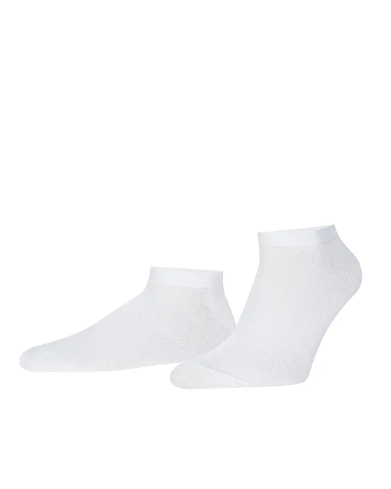 Біла коротка шкарпетка з набору 2пари білі, 2пари світло-сірі та 2 пари чорні