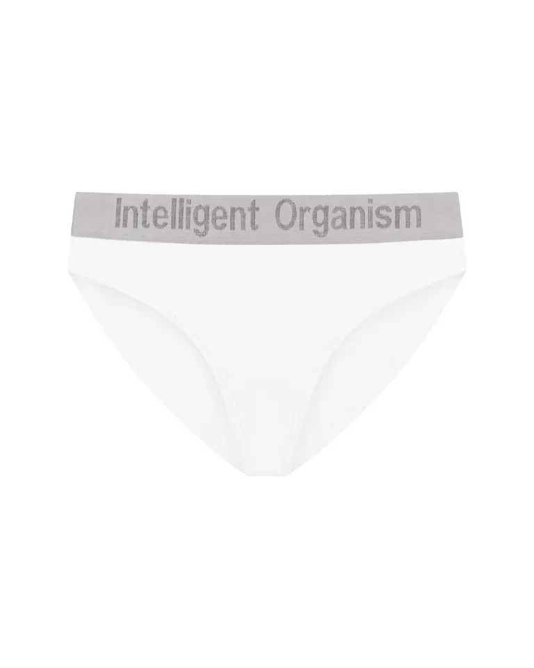 Жіночі білі сліпи з бавовни — вид спереду — Intelligent Organism