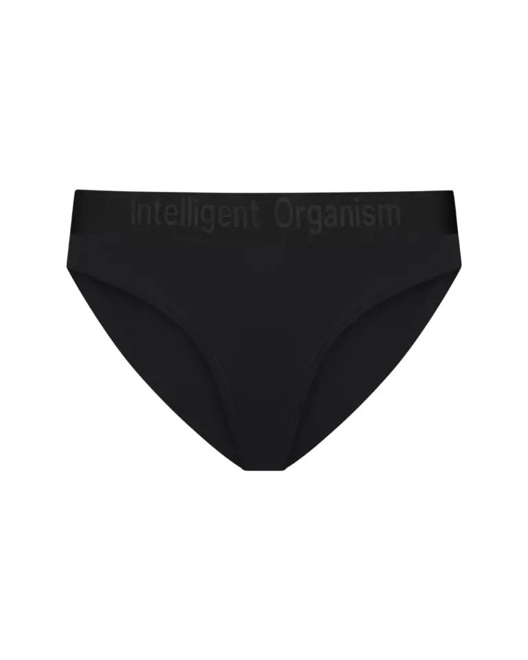 Жіночі чорні сліпи з бавовни — вид спереду — Intelligent Organism