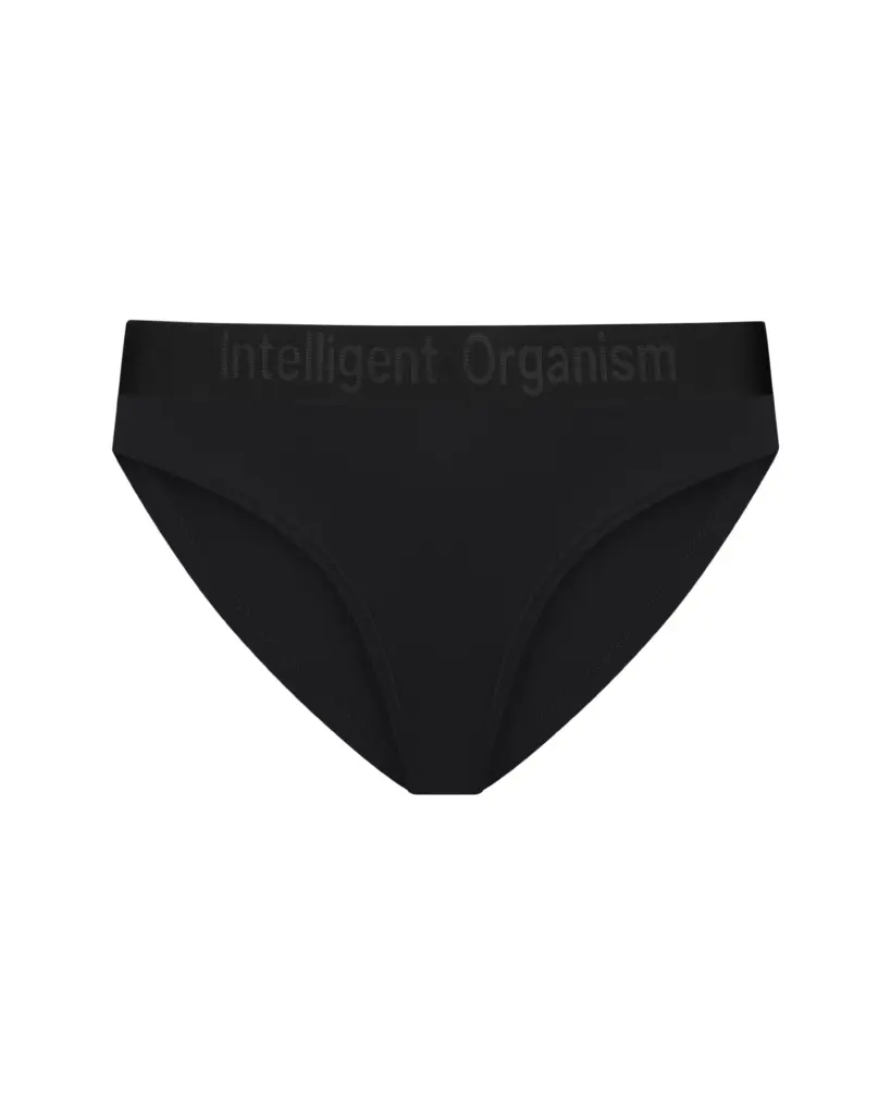 Жіночі чорні сліпи з бавовни — вид спереду — Intelligent Organism