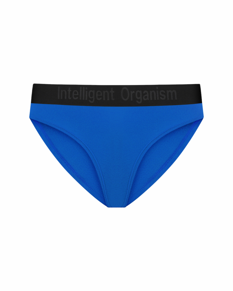 Жіночі волошкові сліпи з бавовни — вид спереду — Intelligent Organism