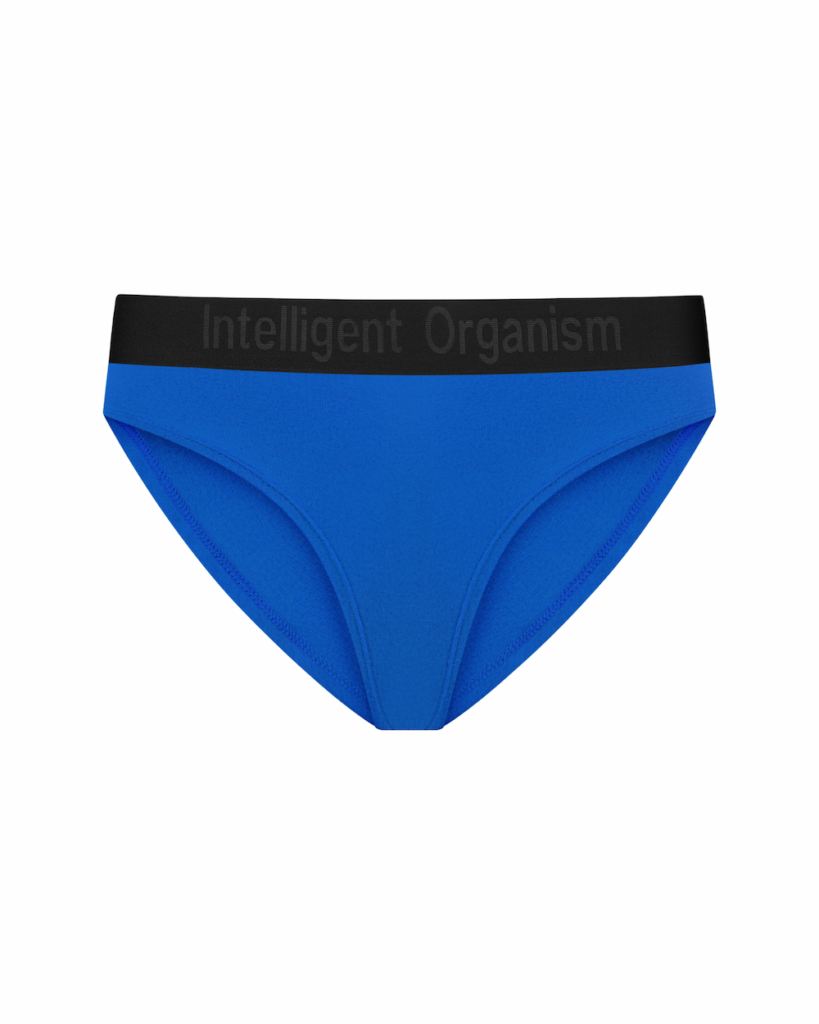 Жіночі волошкові сліпи з бавовни — вид спереду — Intelligent Organism