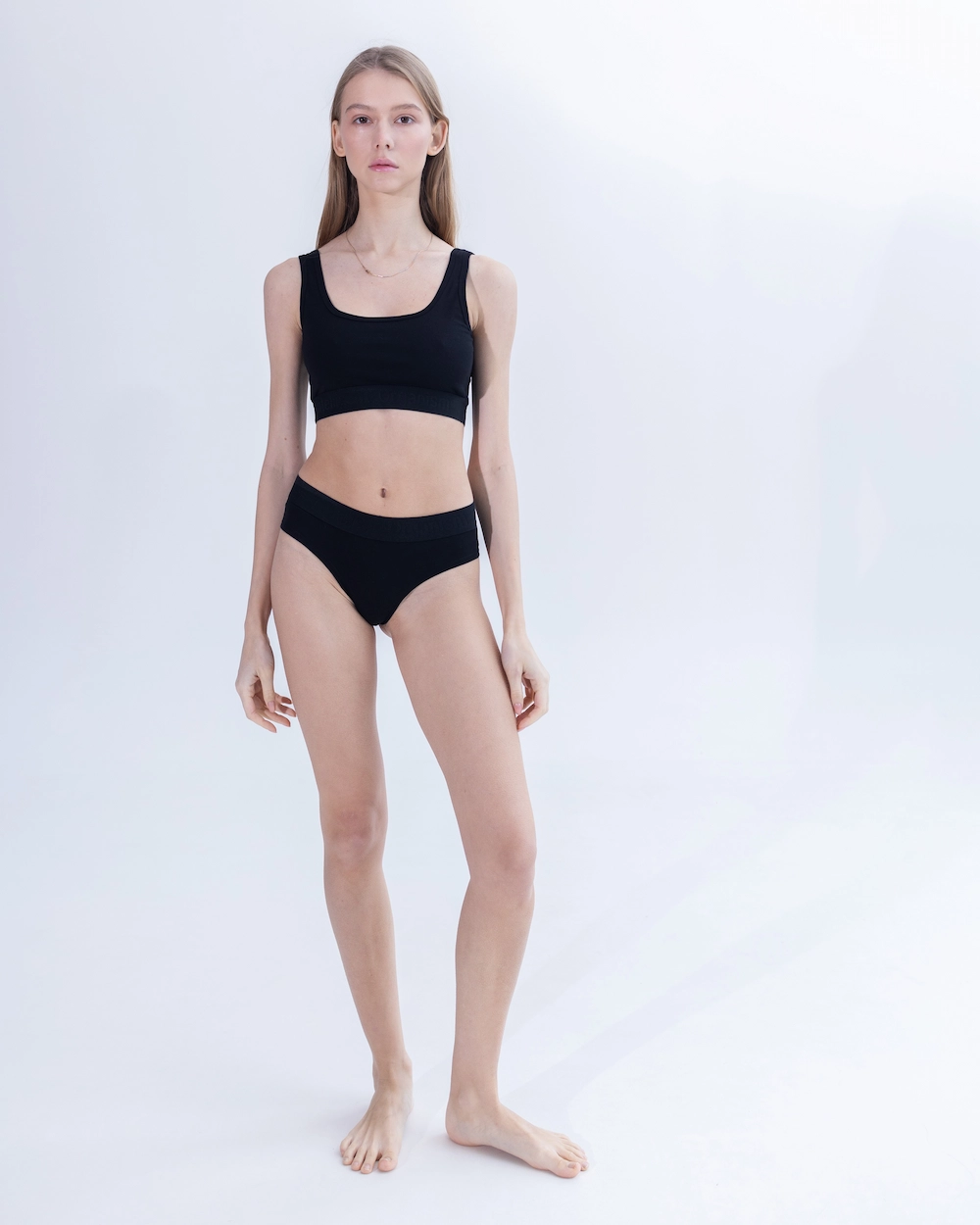 Produktbild Жіночі білі сліпи з бавовни