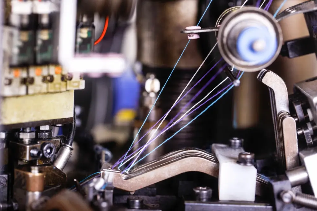 Зображення виробництва шкарпеток