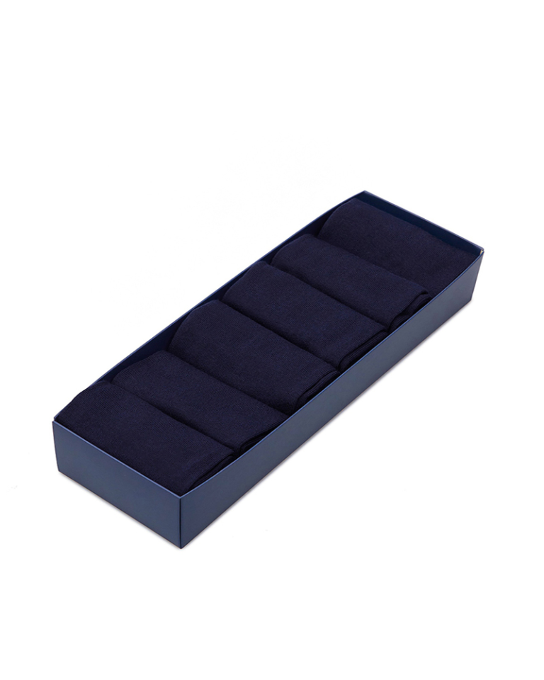 Набір Navy Style у подарунковій коробці — 6 пар шкарпеток Intelligent Organism