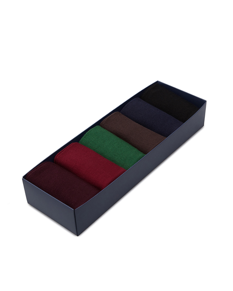 Набір Office Style у подарунковій коробці — 6 пар шкарпеток Intelligent Organism