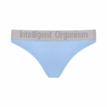 Жіночі блакитні стрінги з бавовни