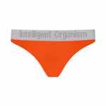 Жіночі помаранчеві стрінги з бавовни