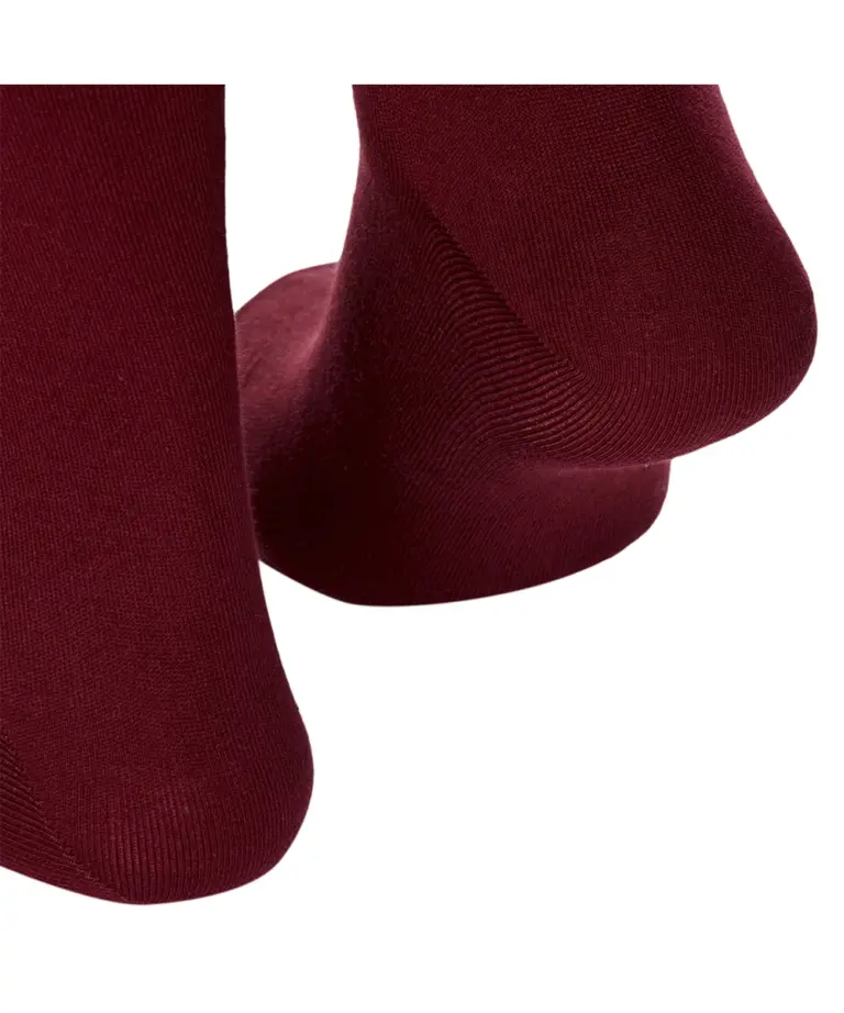 Високі шкарпетки Intelligent Organism, колір вишневі, детальний ракурс