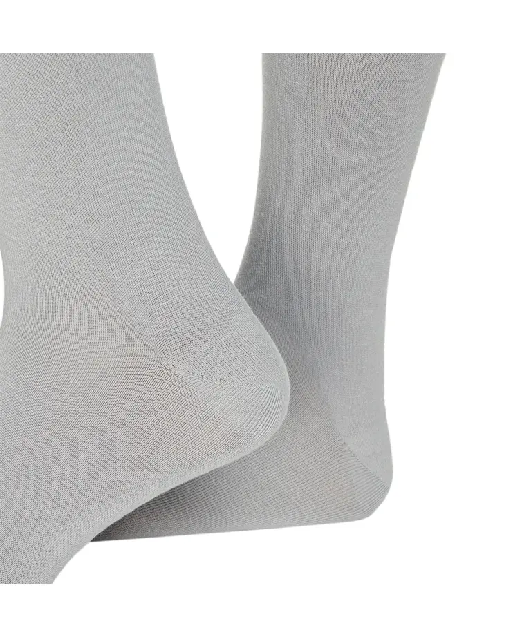 Високі шкарпетки Intelligent Organism, колір світло-сірі, детальний ракурс