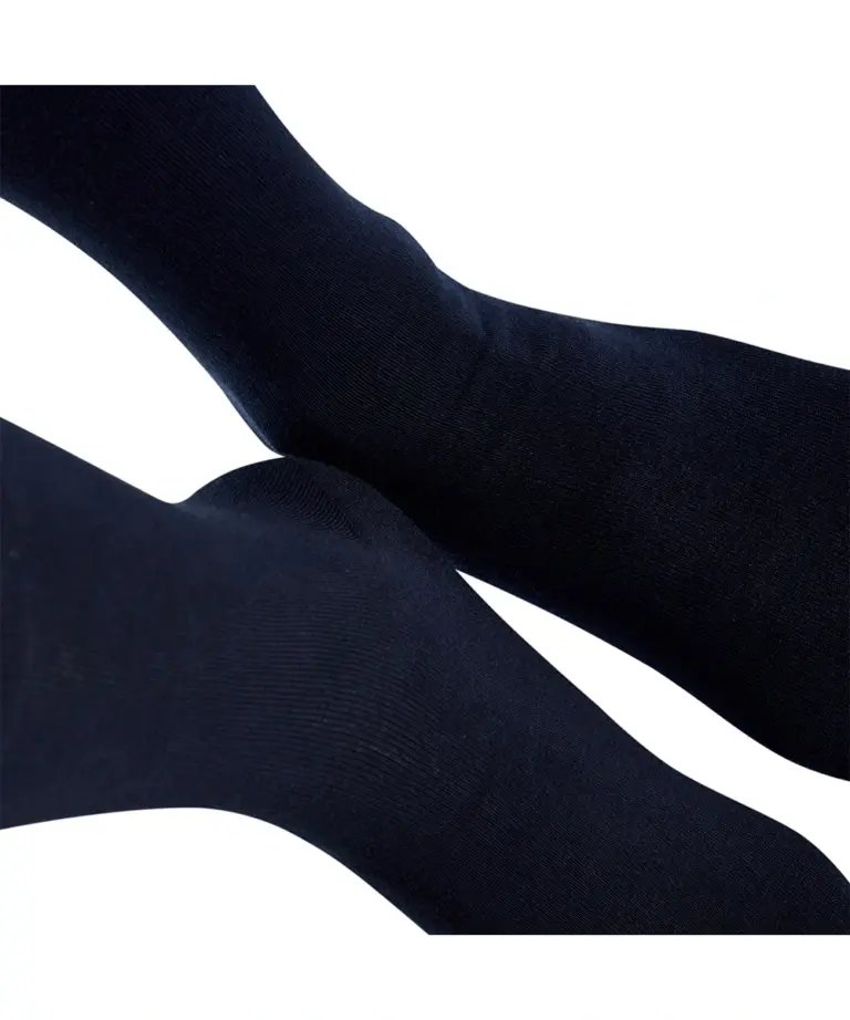 Високі шкарпетки Intelligent Organism, колір темно-сині, детальний ракурс