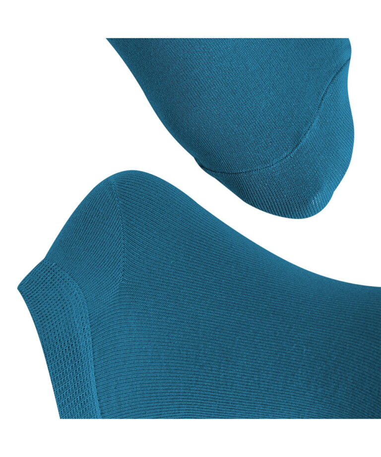 Короткі спортивні шкарпетки Intelligent Organism, бірюзові, детальний ракурс