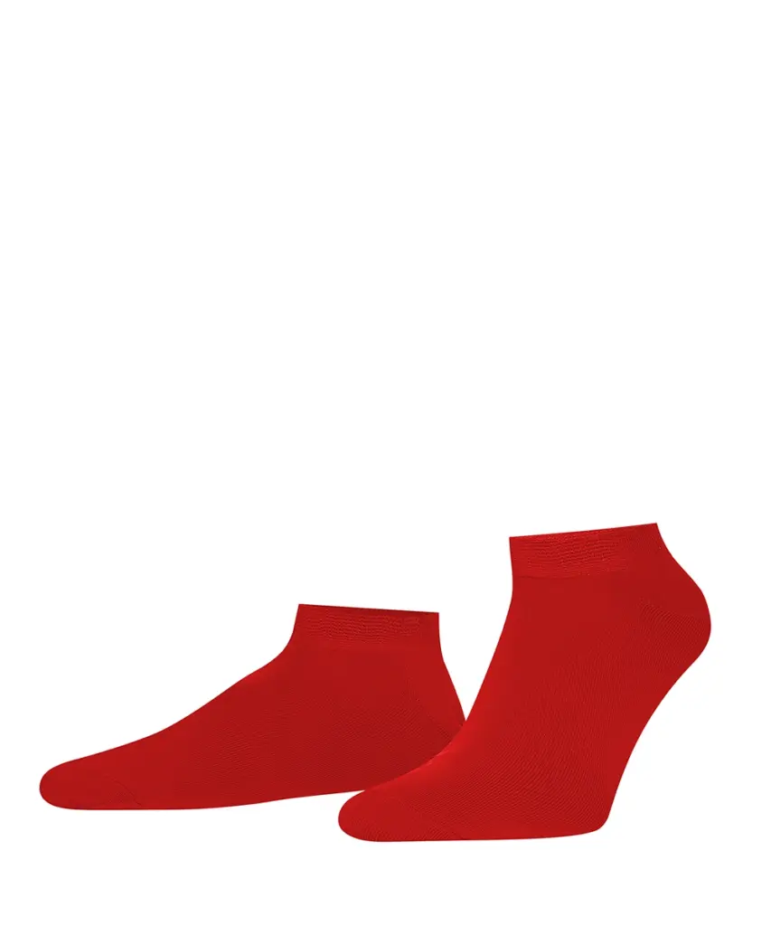 Короткі спортивні шкарпетки Intelligent Organism, червоні, фронтальний вигляд